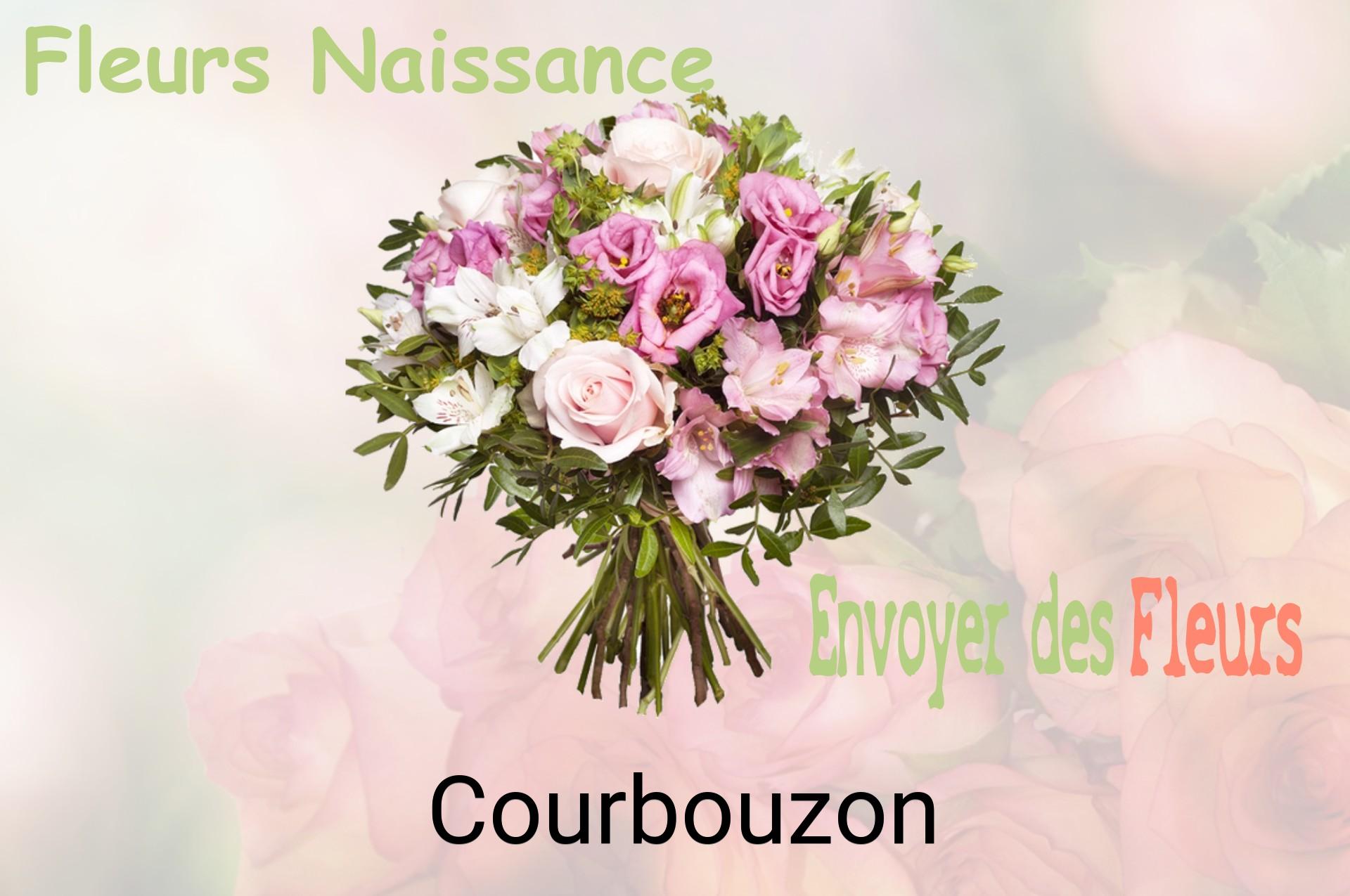 Bouquet de fleurs de naissance livré à Courbouzon
